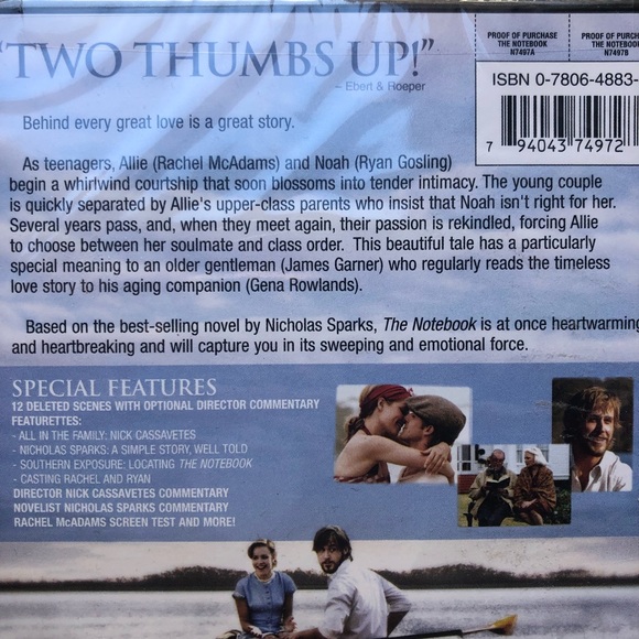 The Notebook DVD - Picture 3 of 7
